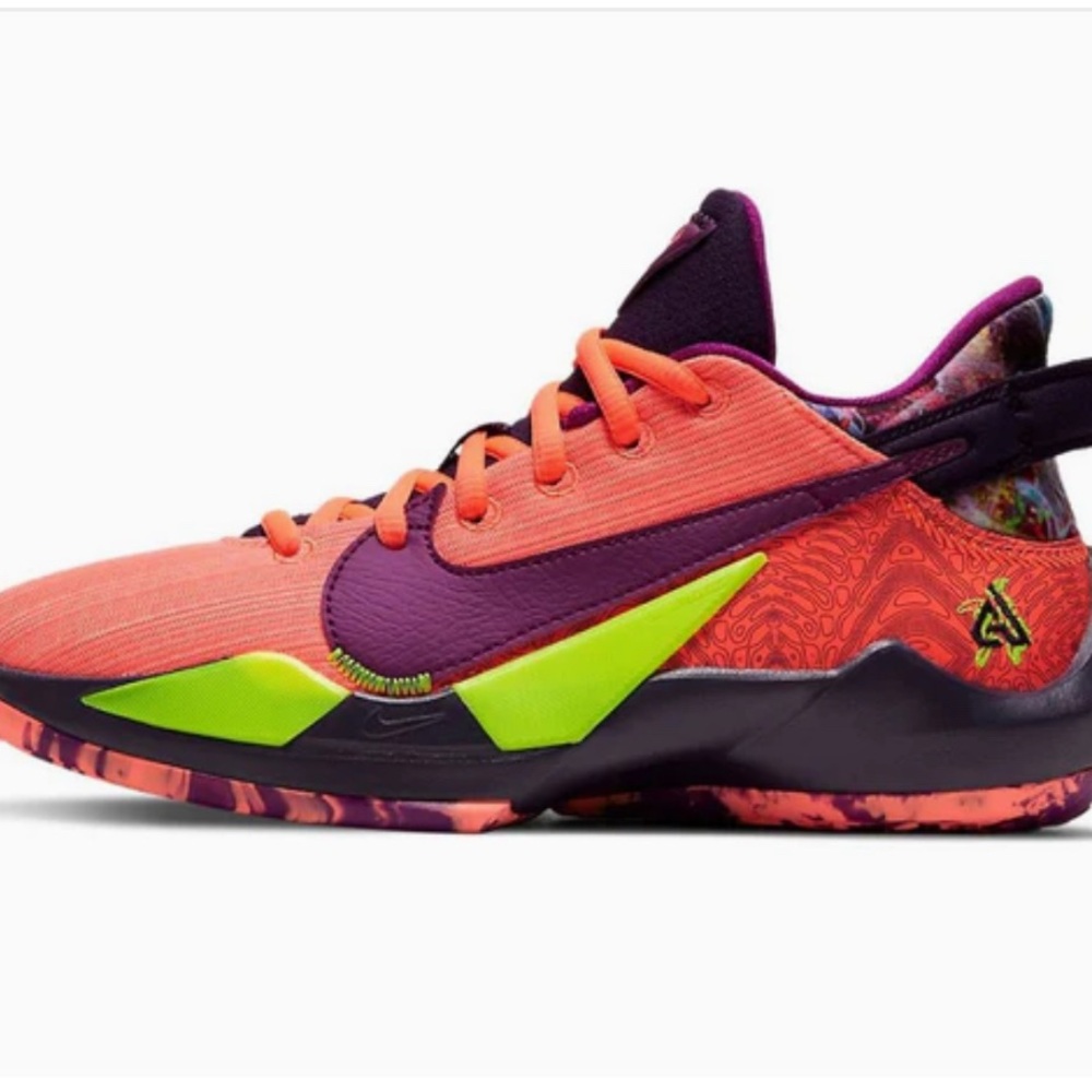 (GS) Nike Zoom Freak 2 SE 'Bright Mango'